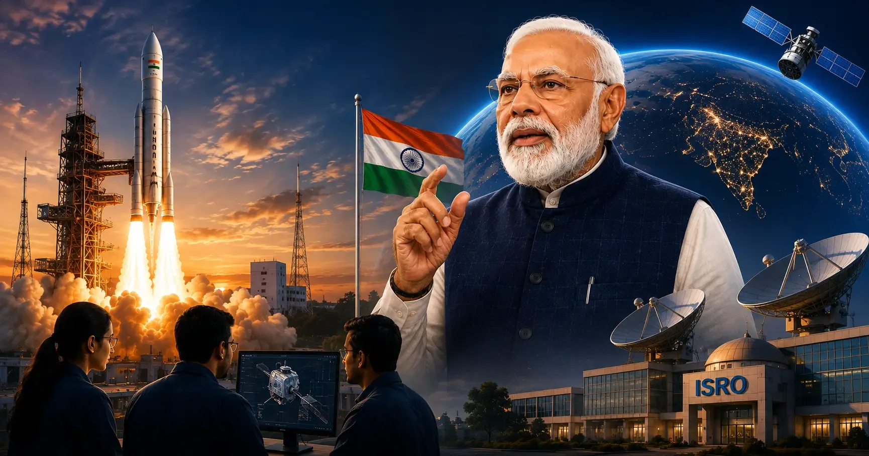 pm-modi-outlines-vision-for-india-to-lead-global-space-economy
